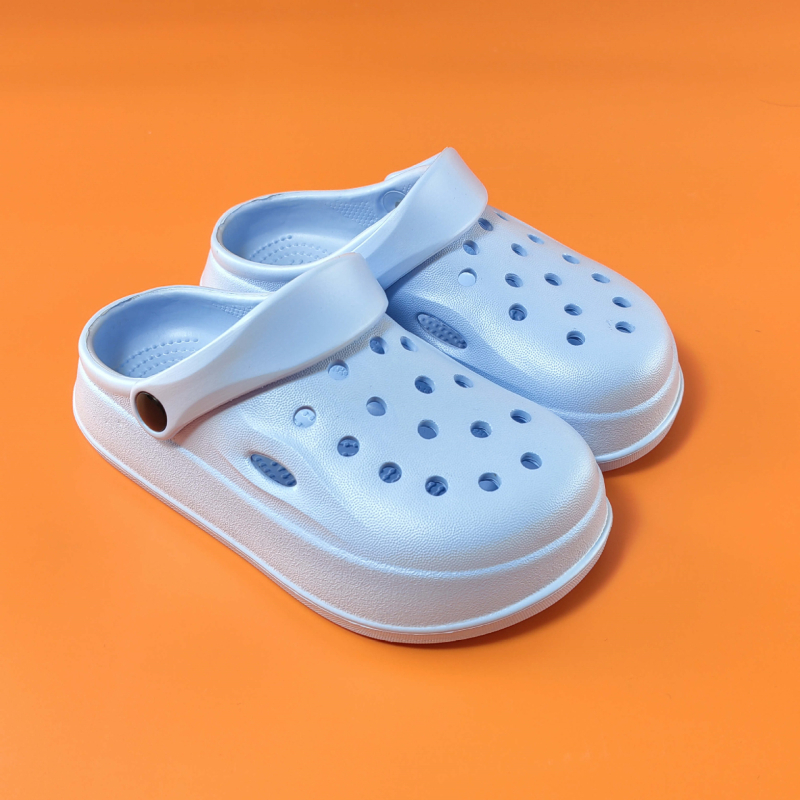 Detské EVA plážové topánky, protišmykové a proti zápachu, bez podšívky, unisex, leto 2025, Wei Sheng