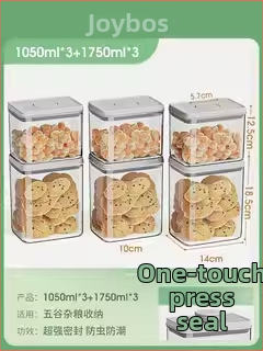 Uzavretá skladovacia nádoba, štvorcový plastový box, objem pod 300 ml, kórejský štýl