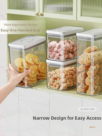 Uzavretá skladovacia nádoba, štvorcový plastový box, objem pod 300 ml, kórejský štýl