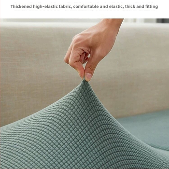 Flanelový poťah na sedačku — univerzálny, nordický štýl, kryt proti prachu