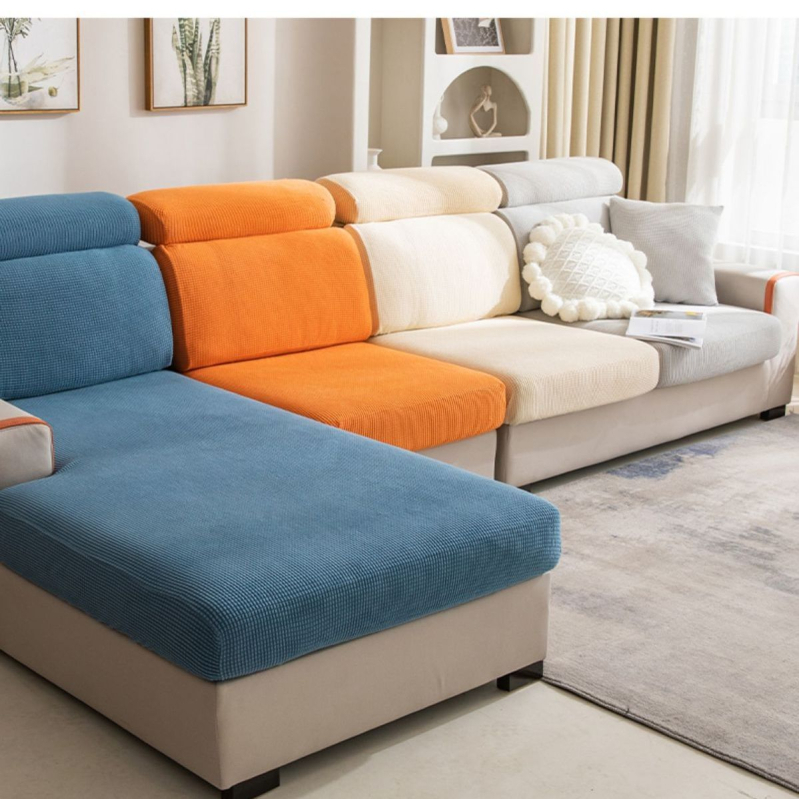 Flanelový poťah na sedačku — univerzálny, nordický štýl, kryt proti prachu