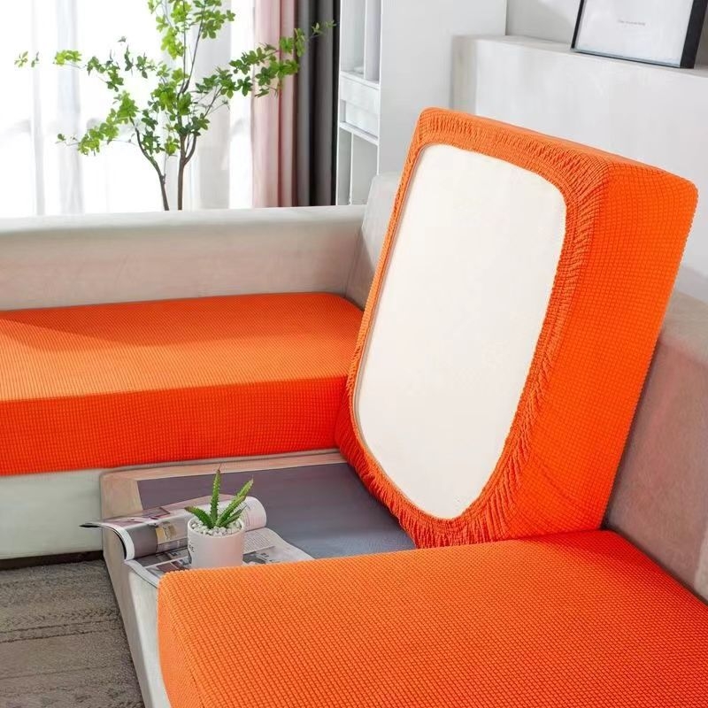 Flanelový poťah na sedačku — univerzálny, nordický štýl, kryt proti prachu