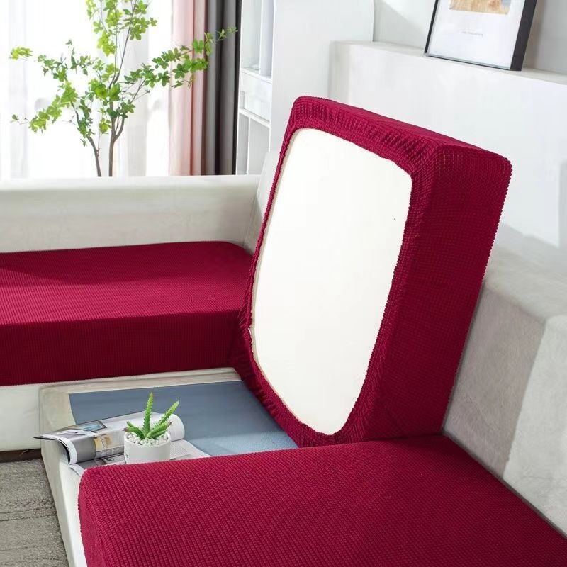 Flanelový poťah na sedačku — univerzálny, nordický štýl, kryt proti prachu