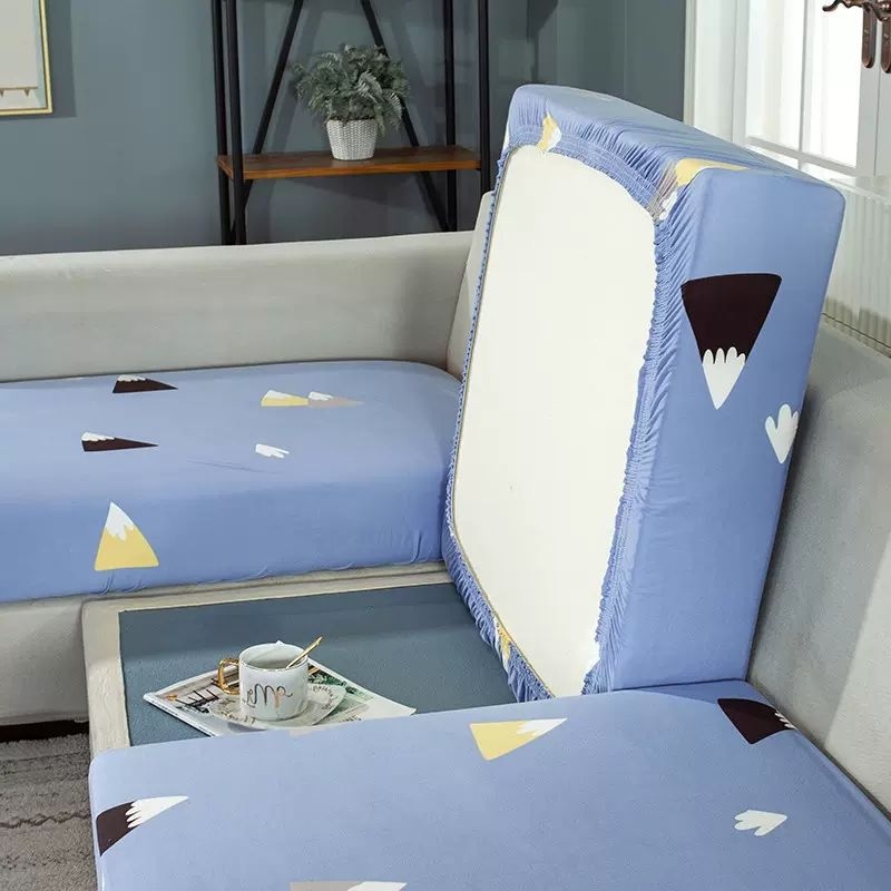 Flanelový poťah na sedačku — univerzálny, nordický štýl, kryt proti prachu