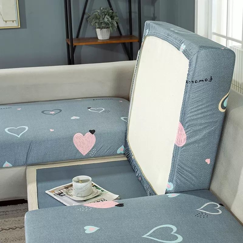 Flanelový poťah na sedačku — univerzálny, nordický štýl, kryt proti prachu