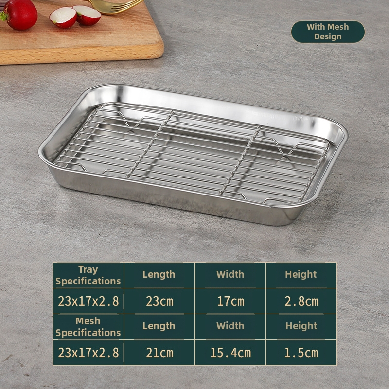 Japonská štvorcová miska z nehrdzavejúcej ocele 304, leštený povrch, tlač loga možná, prispôsobiteľná