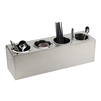 Yinfeng nerezová oceľová krabička na príbor s nástenným upevnením, bez inštalácie, moderný minimalistický štýl