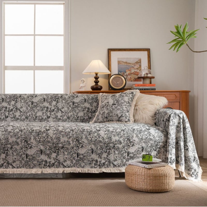 Poťah na trojsedačku – polyester, vzor 21941967772, prachotesný a dekoratívny