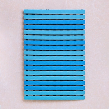 Αντιολισθητικό χαλάκι μπάνιου, τετράγωνο πλαστικό, σχέδιο ριγέ ή σταθερό μοτίβο, πλένεται στο χέρι, κατάλληλο για μπάνιο