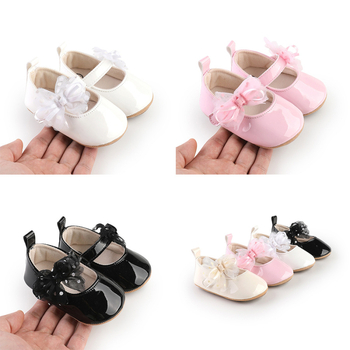 Topánky pre batoľatá dievčatá, štýl princezná, PU vrchná časť, jar a jeseň, protišmyková podrážka, zapínanie na suchý zips