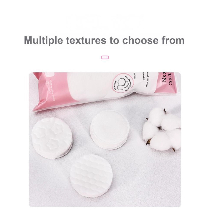 Make-up tampóny z netkanej textílie, 3-vrstvové, funkcie: odstraňovanie make-upu, aplikácia a mokrá aplikácia, ODM prispôsobenie