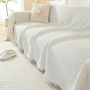 Nordický štýl modulárneho pohovkového poťahu, polyesterovo-bavlnená látka, jednoliaty vzor, prispôsobiteľné spracovanie