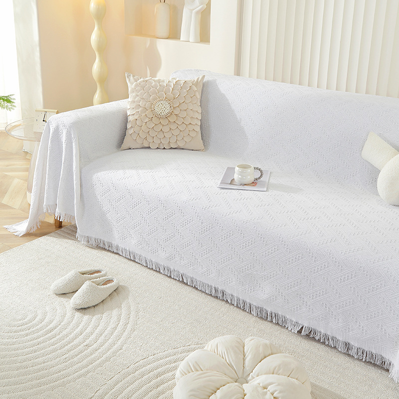 Nordický štýl modulárneho pohovkového poťahu, polyesterovo-bavlnená látka, jednoliaty vzor, prispôsobiteľné spracovanie