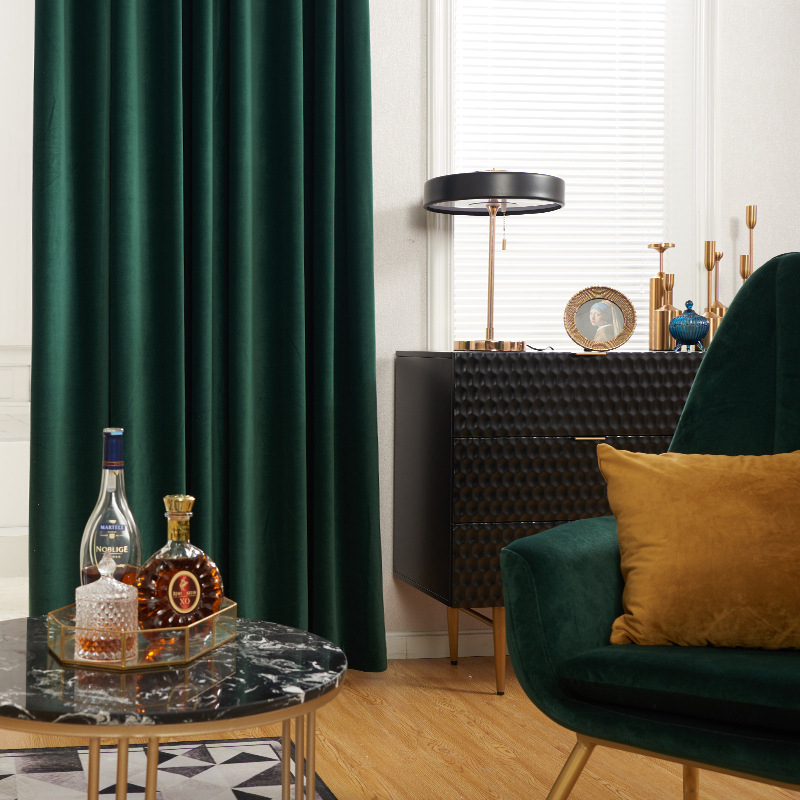 Zamatový záves s čipkou do obývačky, polyesterový materiál, polotienenie 40–70%