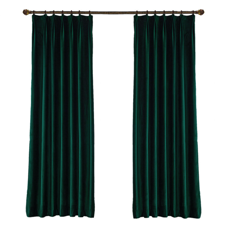 Zamatový záves s čipkou do obývačky, polyesterový materiál, polotienenie 40–70%