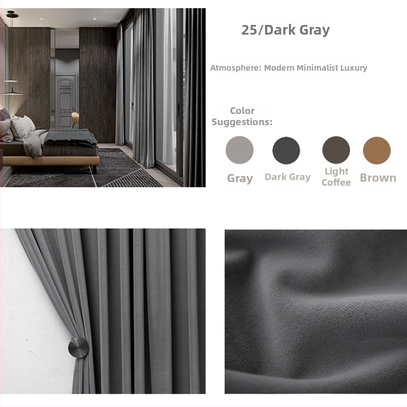 Zamatový záves s čipkou do obývačky, polyesterový materiál, polotienenie 40–70%