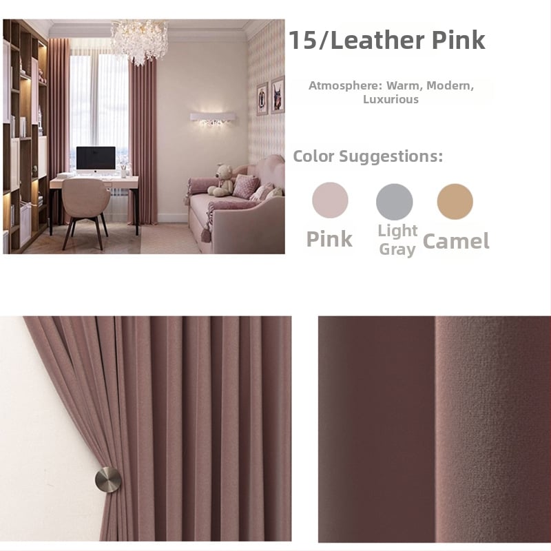 Zamatový záves s čipkou do obývačky, polyesterový materiál, polotienenie 40–70%