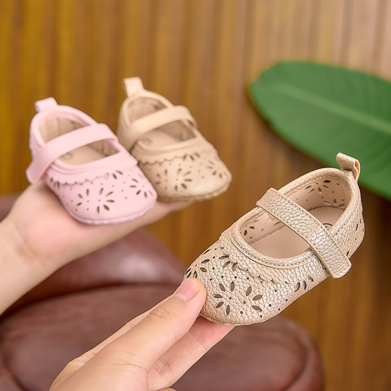 Detské topánky na chodenie, PU vrch, priedušné, štýl princeznej, pre 12-36 mesiacov