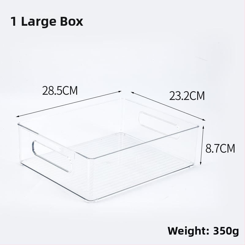 Box na skladovanie v chladničke pre ovocie a zeleninu, potravinársky plast, jednoduchý štýl, kuchynský organizér