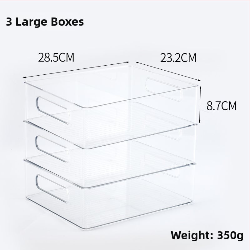 Box na skladovanie v chladničke pre ovocie a zeleninu, potravinársky plast, jednoduchý štýl, kuchynský organizér