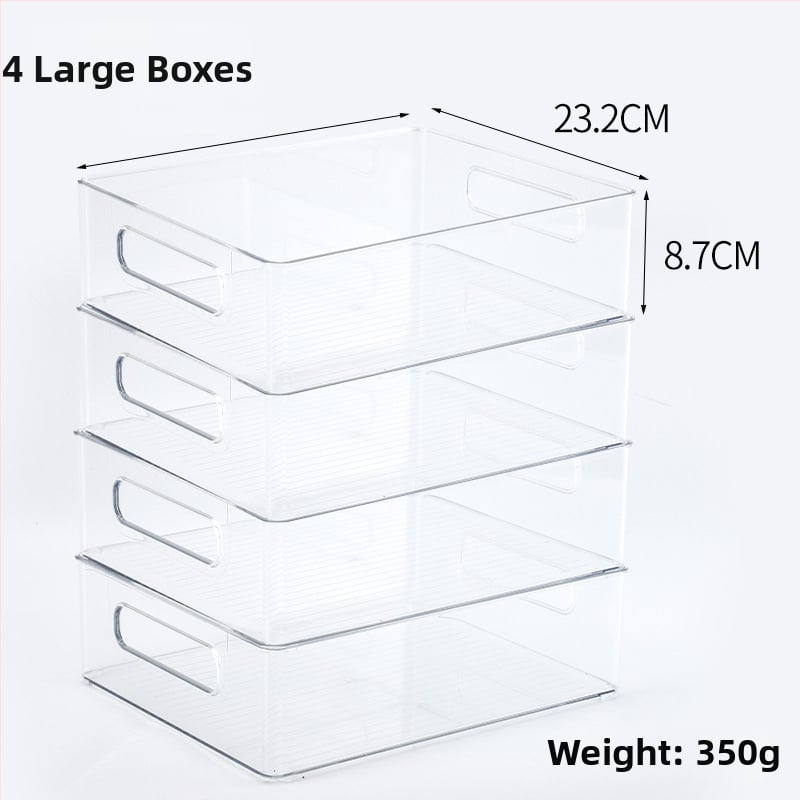 Box na skladovanie v chladničke pre ovocie a zeleninu, potravinársky plast, jednoduchý štýl, kuchynský organizér