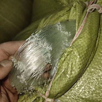 Priehľadná nylonová záhradná sieť na ochranu rastlín – Junhongtu 20250987, veľkosť otvorov 2,5 mm, priemer drôtu 0,38 mm