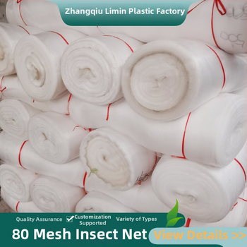 80-mriežková sieť proti škodcom z PE pre poľnohospodárske plodiny a ovocné stromy, prierez drôtu 0,1 mm