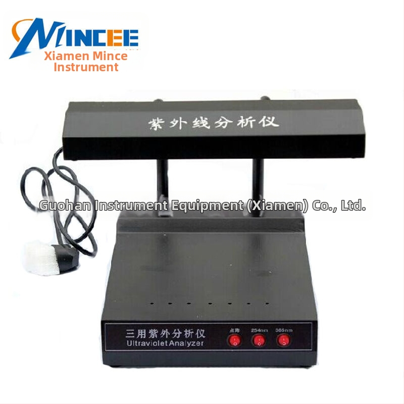 MINCEE ZF-1 stolný UV analytický prístroj s tromi funkciami — UV vlnové dĺžky 254 nm a 365 nm, vhodný pre laboratórne experimenty
