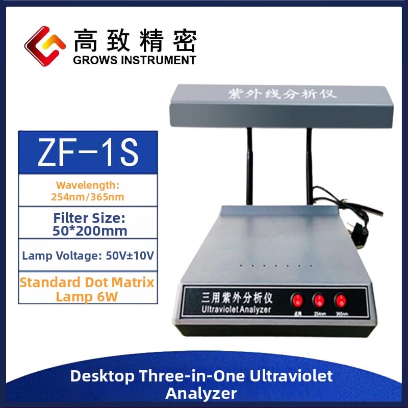 ZF-1S stolný UV analyzátor s tromi funkciami, plastovým plášťom