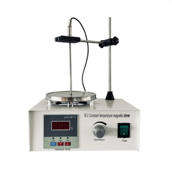 Laboratórny magnetický miešac s digitálnym displejom a ohrevom s konštantnou teplotou; model XLD-85-2, objem 0-2000 ml, napätie 110-240V, hmotnosť 2.2 kg