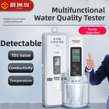 Prenosný analyt kvality vody Morning Island A1 – pH, TDS 0–9999 ppm, vodivosť 0–9999 µS/cm, presnosť 2% F.S.