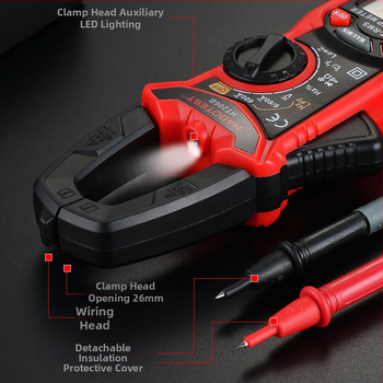 HABOTEST HT206B 600A AC klampmeter, digitálny displej, vysoká presnosť