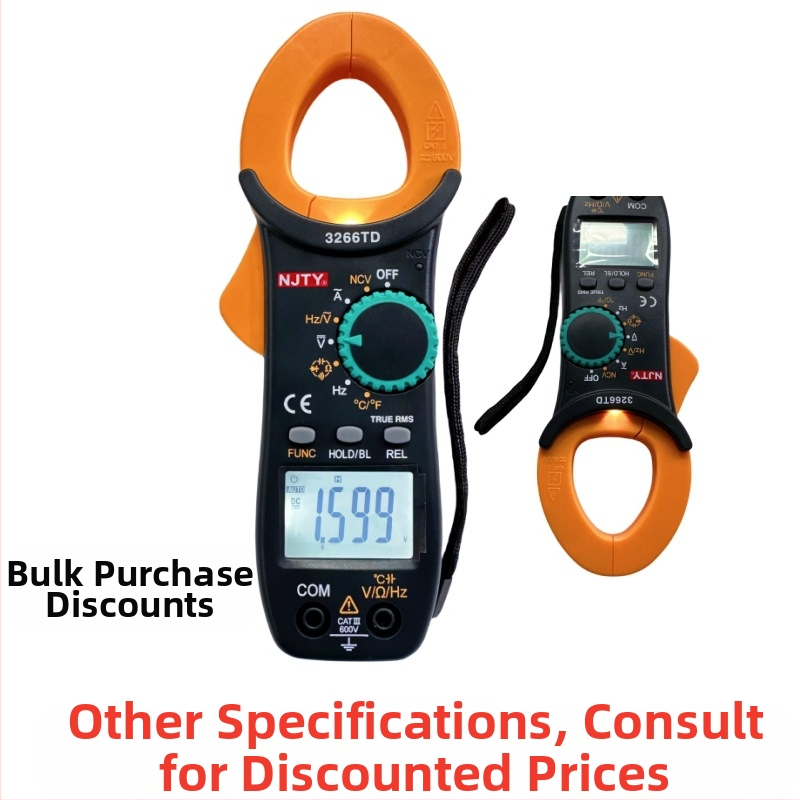 Ty/chuanyu 3266Td klampmeter s veľkým displejom, kondenzátorom a látkovým puzdrom