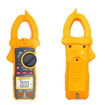 Digitálny klipový ampermeter s napätím do 600 V, automatický rozsah, otvor klipu 25 mm, displej 1999 bodov