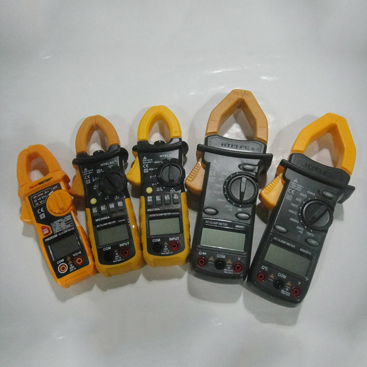 Huayi MS2001C klampový ampermeter s digitálnym displejom, rozsah 0-1000 A
