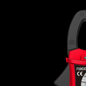 DC klampmeter s rozsahom 600 A, napätie 600 V, odpor 60 MΩ, otvor čeľuste 37.5 mm