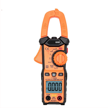 Digitálny klipový multimeter VC606D/VC606E, merací rozsah prúdu 4A–600A, merací rozsah napätia 400mV–600V, automatické nastavenie rozsahu