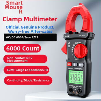 NF-6301 klipový multimeter - digitálny vysokopresný, automatický klipový ampermeter, CE ISO9001 FCC REACH certifikovaný