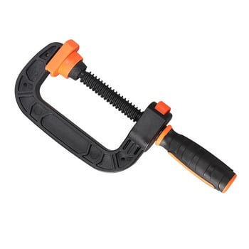 Дърводелска C-образна щипка за панели, фиксиращ инструмент, антимагнитна, инструментална стомана, Yu Yang