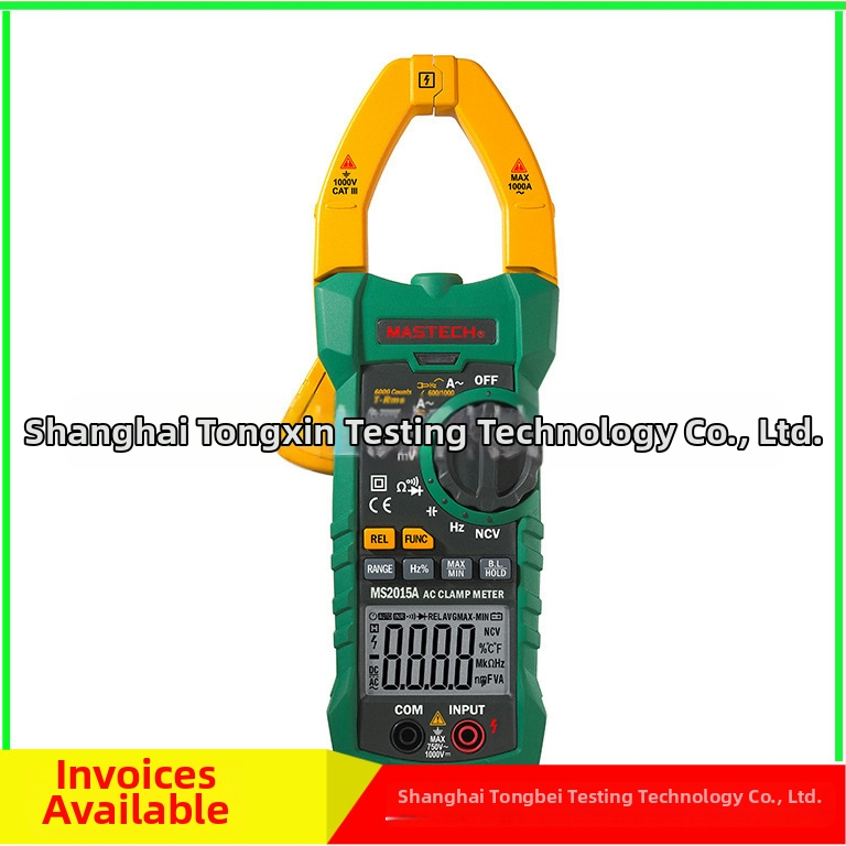 MASTECH MS2015A kliešťový meradlo — meranie kapacitnosti a test kontinuity obvodu