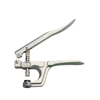 Ръчни клещи за монтиране на четири копчета от смола, алуминий, тегло 300 g, T3/T5/T8