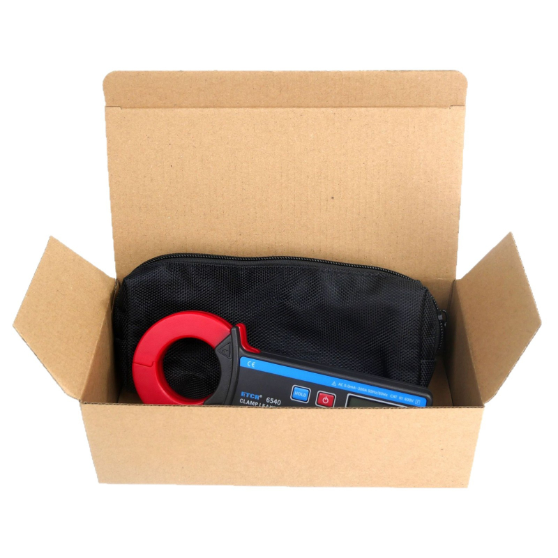 ETCR6530/6540 - klešťový prístroj na únikový prúd, kompaktný a prenosný, určený pre automobilový sektor