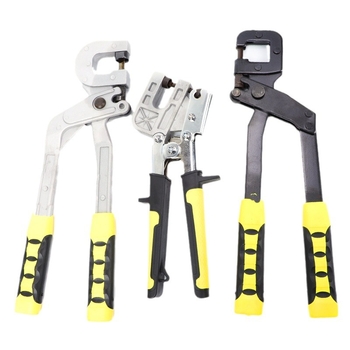 Ръчен хидравличен пробивник за метални носещи конструкции — индустриално качество, без заклепки, алуминиева сплав, за маси за захващане