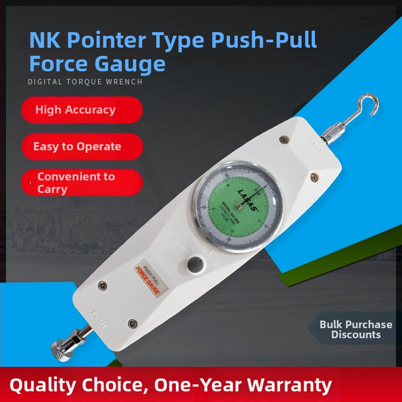 Dinamometer s ukazovateľom na ťahanie a tlačenie, značka Shandu/LASAS, NK-10/20/30/50/100/200/300/500