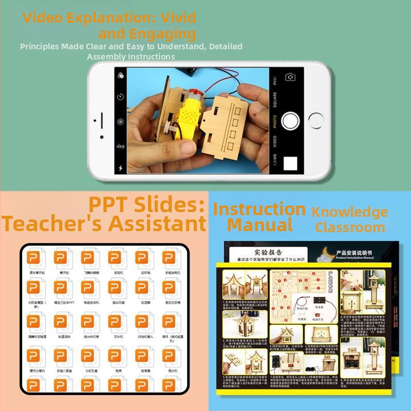 Dynamometer s pružinou – drevená vzdelávacia hračka pre vek 7–14, balené v taške, OEM logo