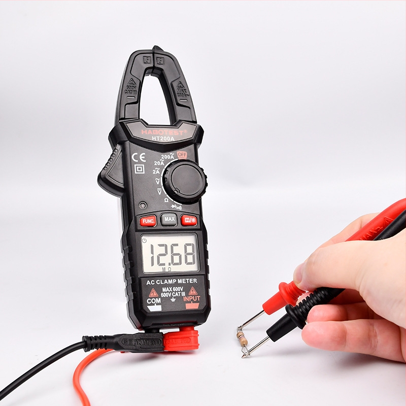 HABOTEST HT200A/B AC klampmeters ar digitālo displeju