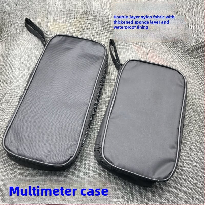 Taška na multimetr – skladovanie digitálneho multimetra, klipsový merací prístroj a ampermetr, gadget/oprava taška (Značka: Iné; Typ: Taška; Štýl: Iné; Séria produktu: Iné)