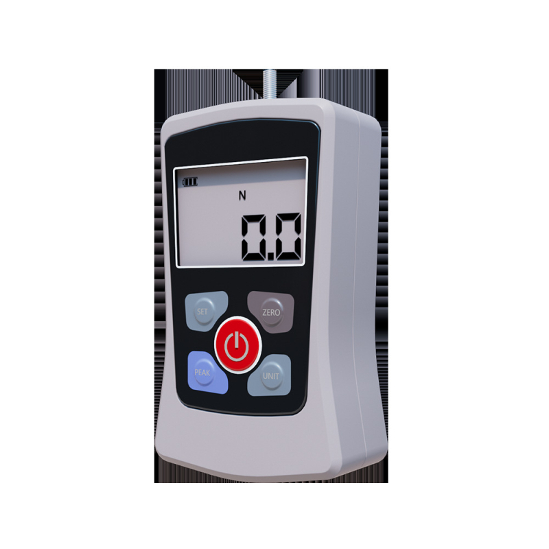 Huoto mini ručný digitálny dynamometer s pružinou, vysoká presnosť, elektronický displej, meranie tlačenia a ťahania