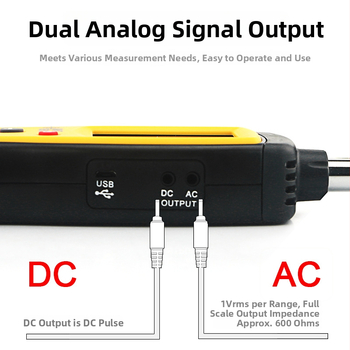 Digitálny hlukomer AS844+ – rozsah 30–130 dB, presnosť ±1.5 dB, model AS844+