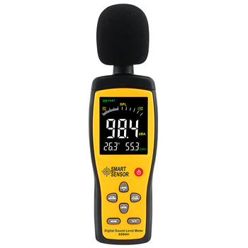Digitálny hlukomer AS844+ – rozsah 30–130 dB, presnosť ±1.5 dB, model AS844+